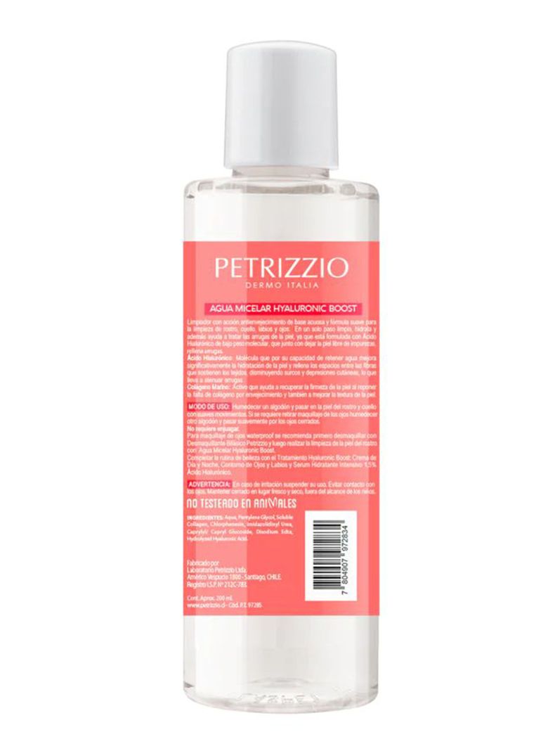 Agua Micelar Acido Hialuronico 200ml-1