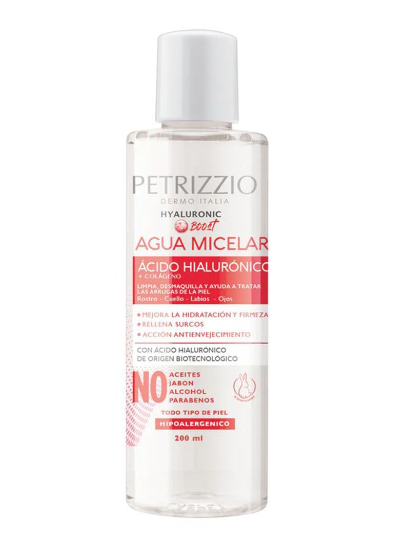 Agua Micelar Acido Hialuronico 200ml-0