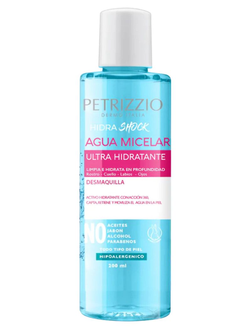 Agua Micelar Ultra Hidratante Hidrashock 200ml-0
