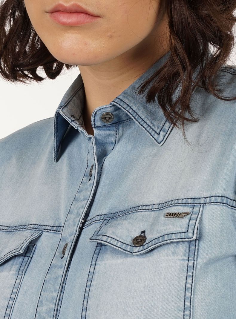 Blusa Denim Light-2