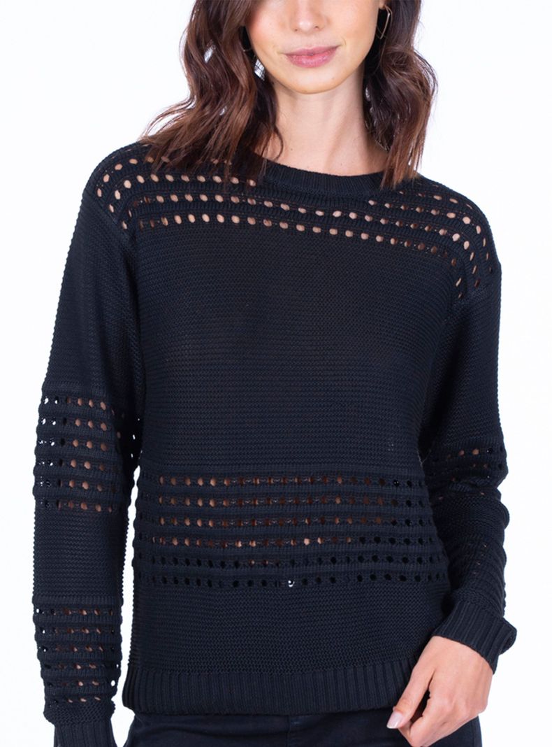 Sweater Cuello Redondo Box Fit-0