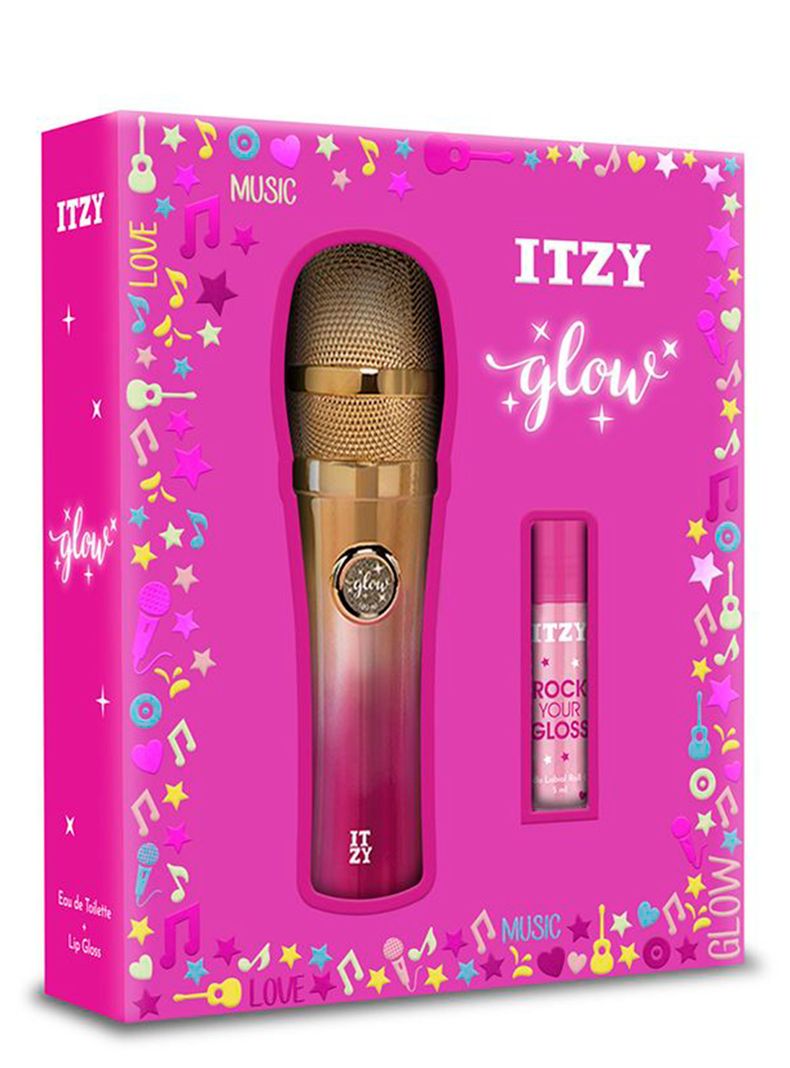 Set Perfume Glow EDT 100 ml + Lip Gloss Roll On-1