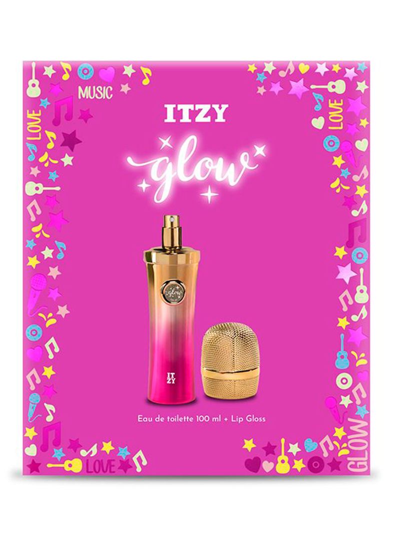 Set Perfume Glow EDT 100 ml + Lip Gloss Roll On-2