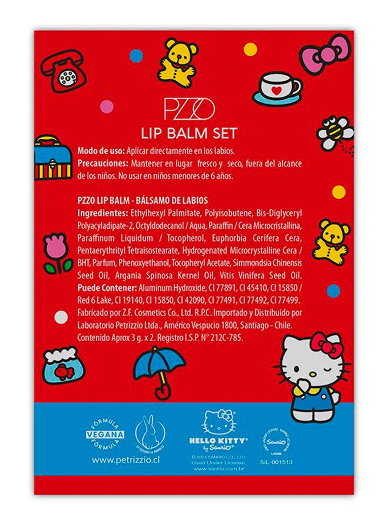 Duo de Lip Balm Hidratante Hello Kitty-2