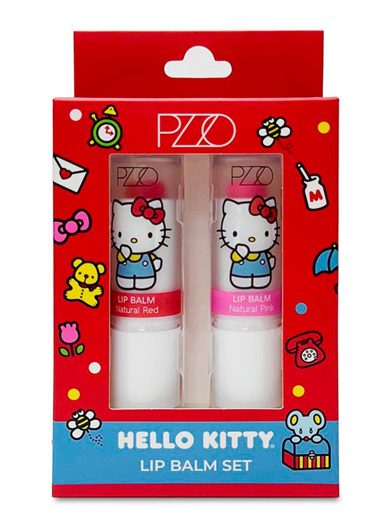 Duo de Lip Balm Hidratante Hello Kitty-0