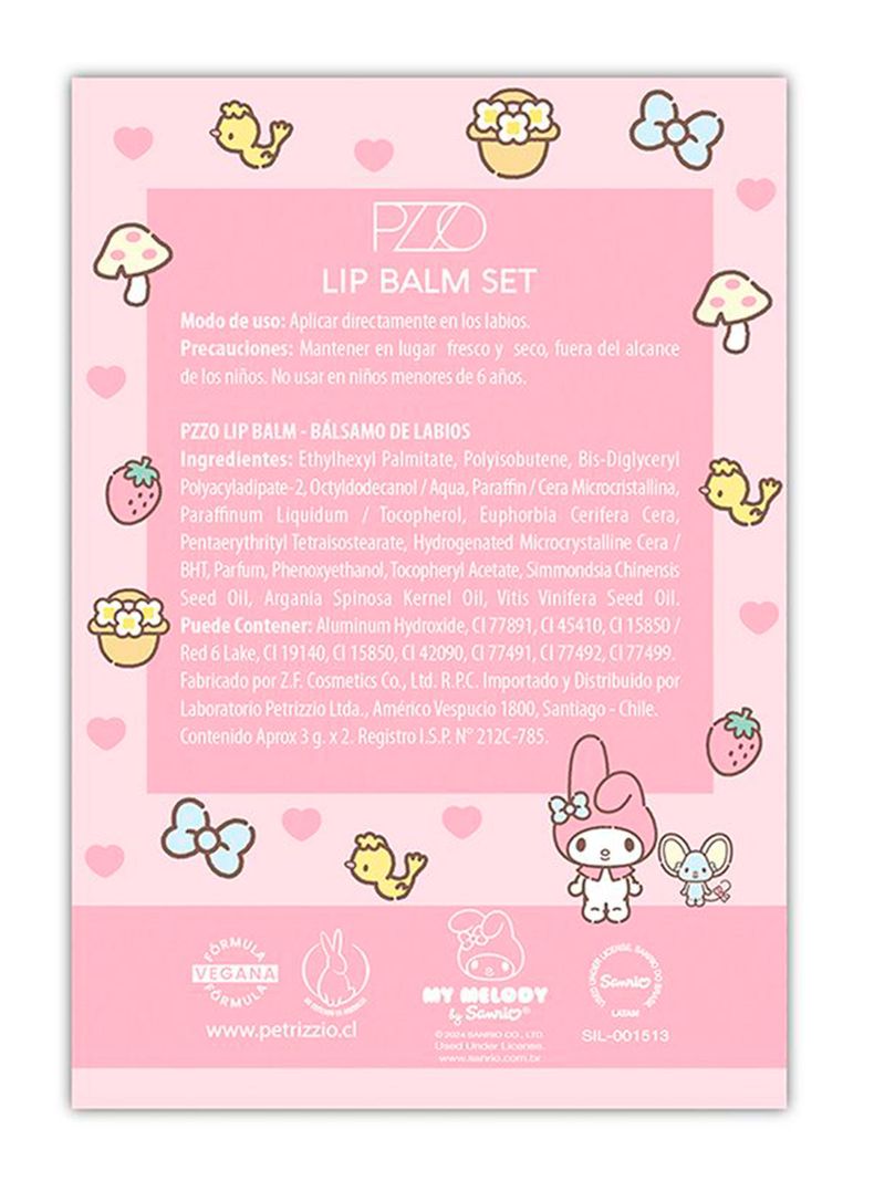 Set Duo Lip Balm My Melody-1