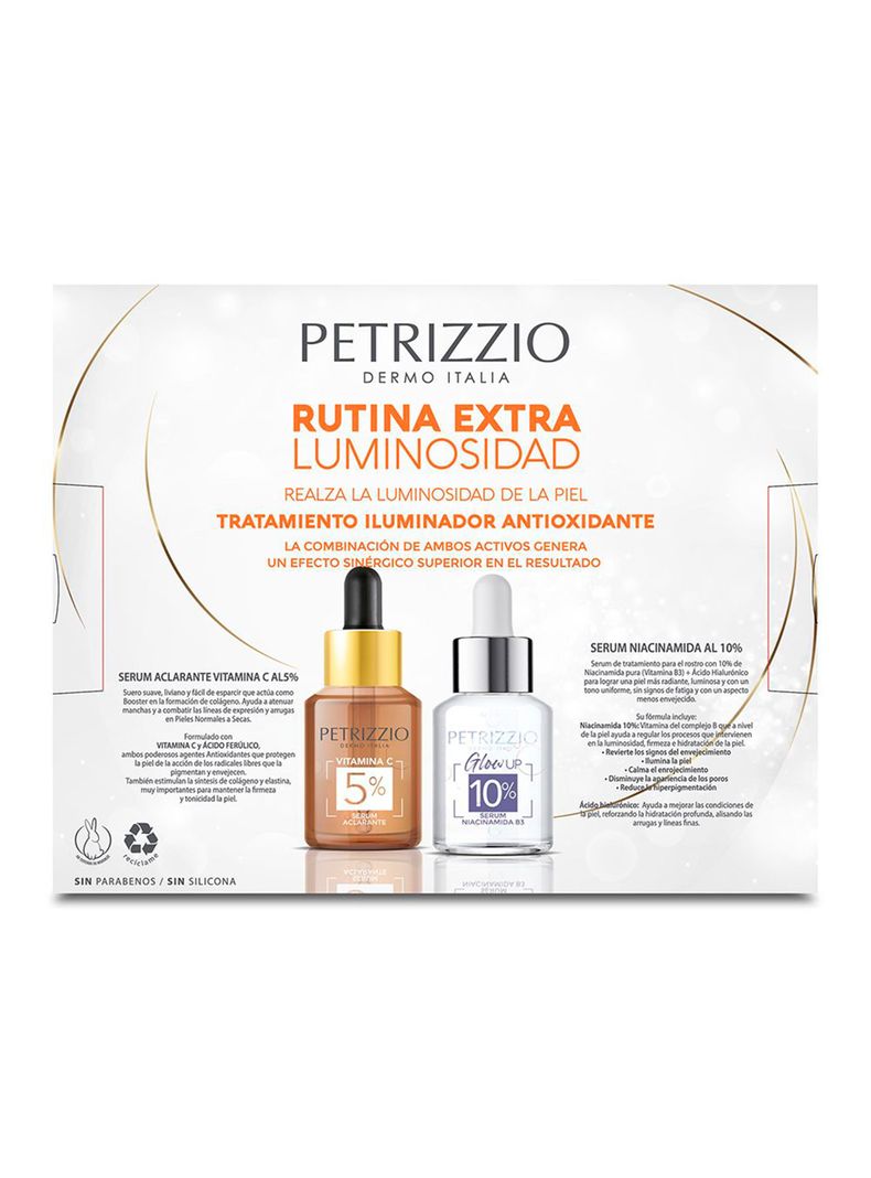 Set de Sérum Vitamina C + Glow Up con Niacinamida-2