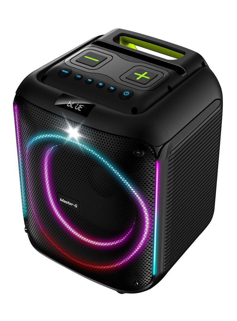Parlante Bluetooth Karaoke 60W MGSCRATCH Negro-1