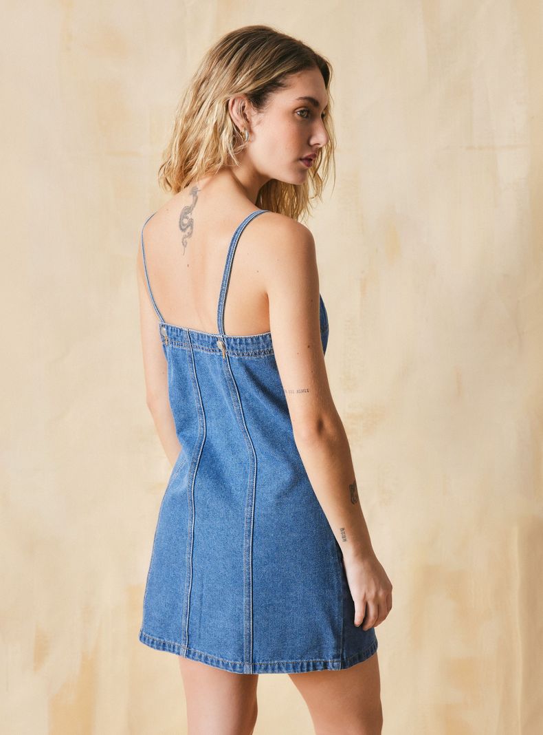 Vestido Solera Denim Ligero-1