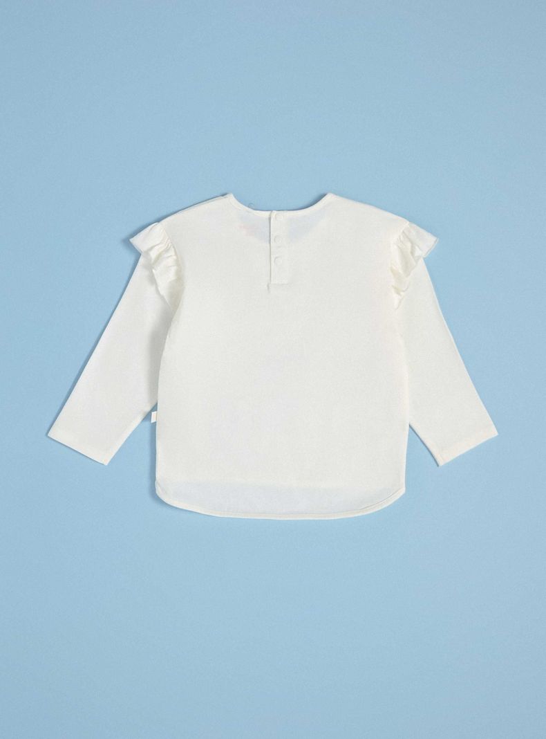 Polera con Bolsillo y Botones Delanteros-1