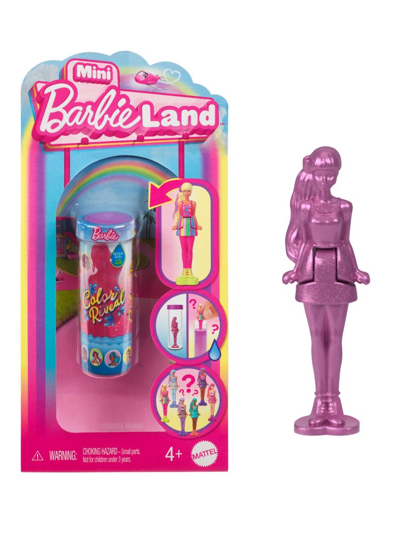 Mini BarbieLand Muñeca Color Reveal Sorpresa-0