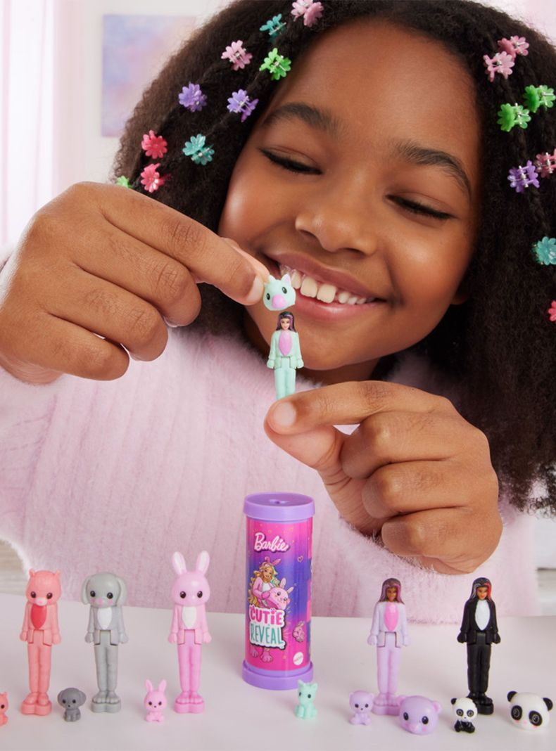 Mini BarbieLand Muñeca Cutie Reveal Sorpresa-4