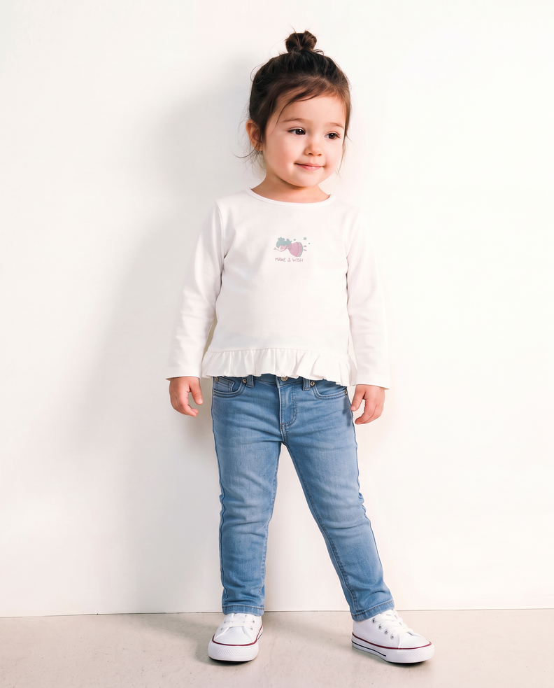 Jeans Básico de Niña