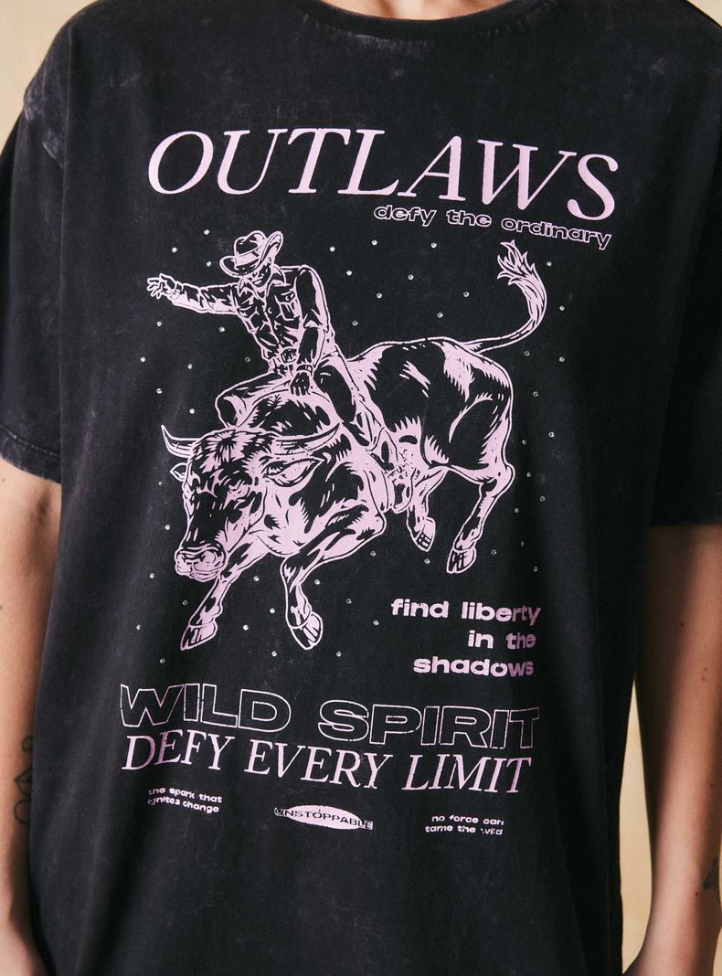 Polera Front Print Oversize-2