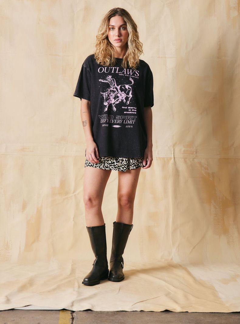 Polera Front Print Oversize-4