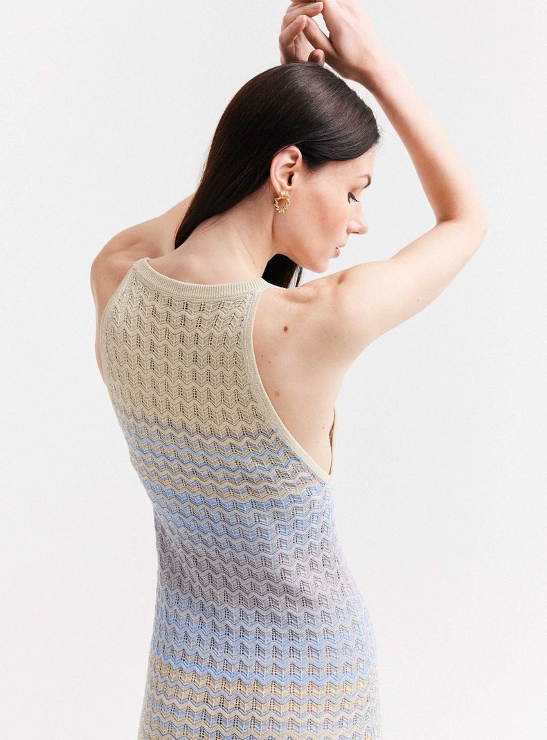Vestido Tejido con Lurex-3