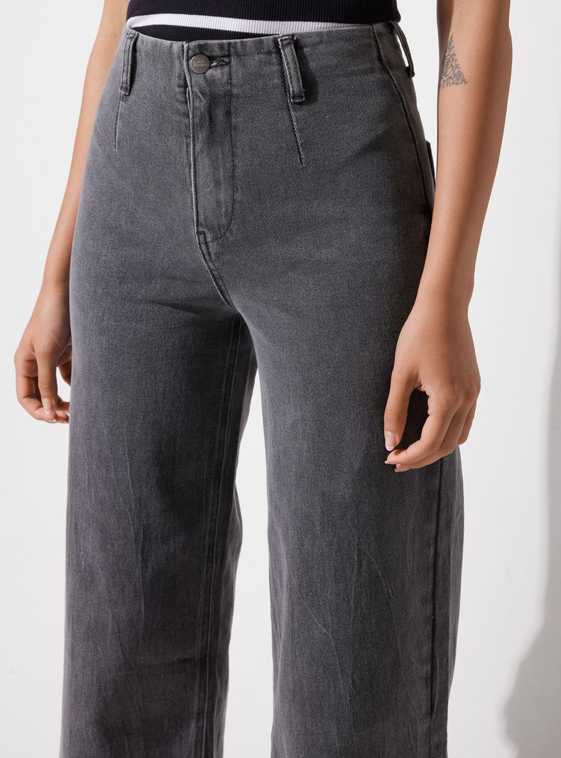 Jeans sin Pretina Tela Elasticada-2