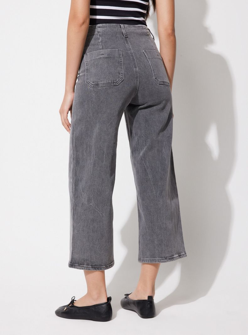 Jeans sin Pretina Tela Elasticada-1