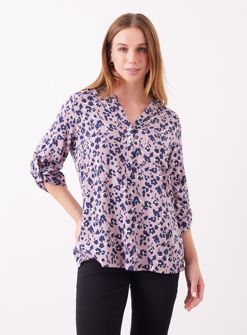 Blusa Roll Up Manga-0