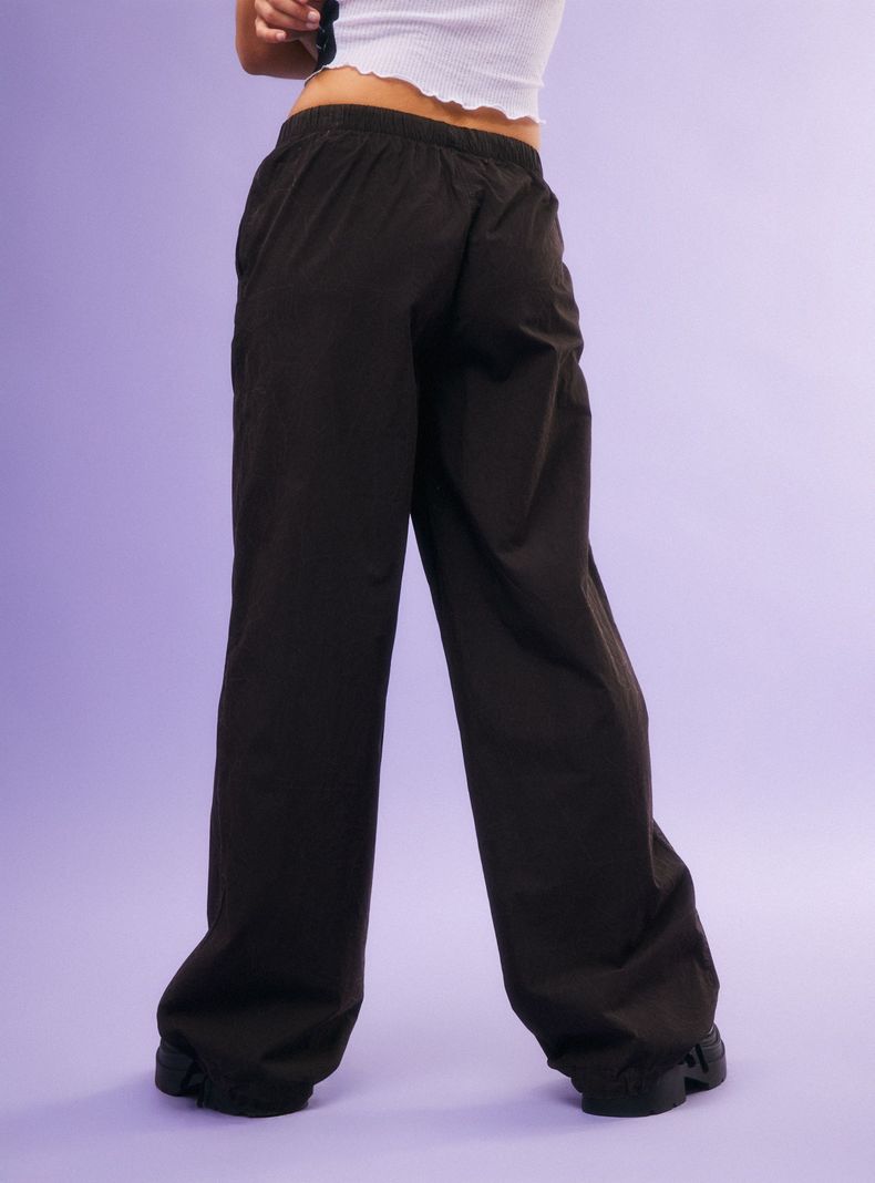 Pantalón Tipo Parachute Lavado-1