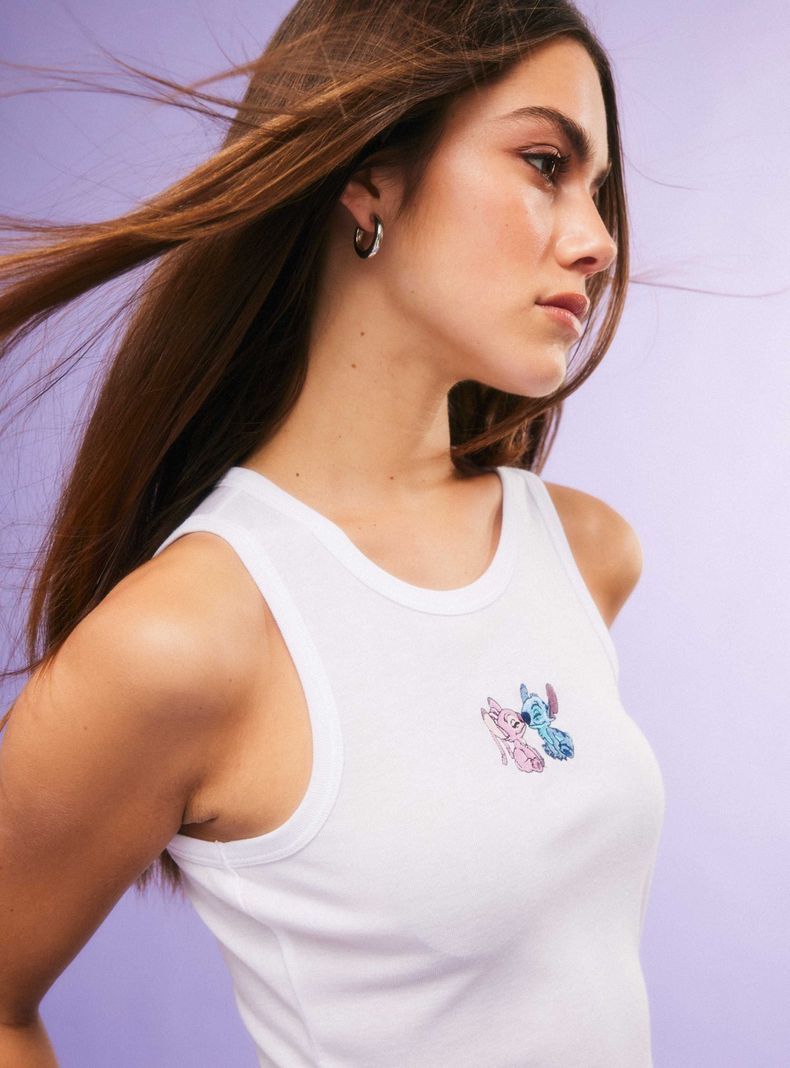 Polera Licencia Stitch y Ángel-2