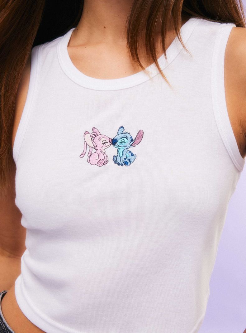 Polera Licencia Stitch y Ángel-3