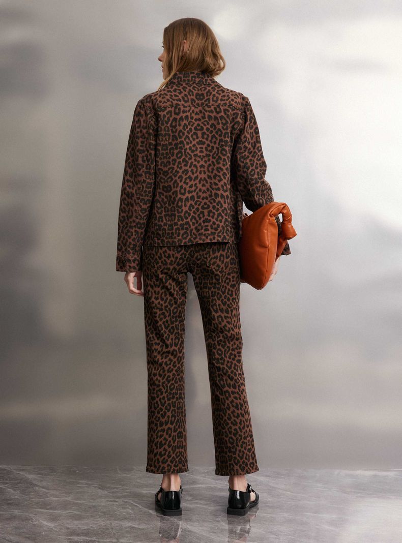 Jeans Print Leopardo Chocolate-5