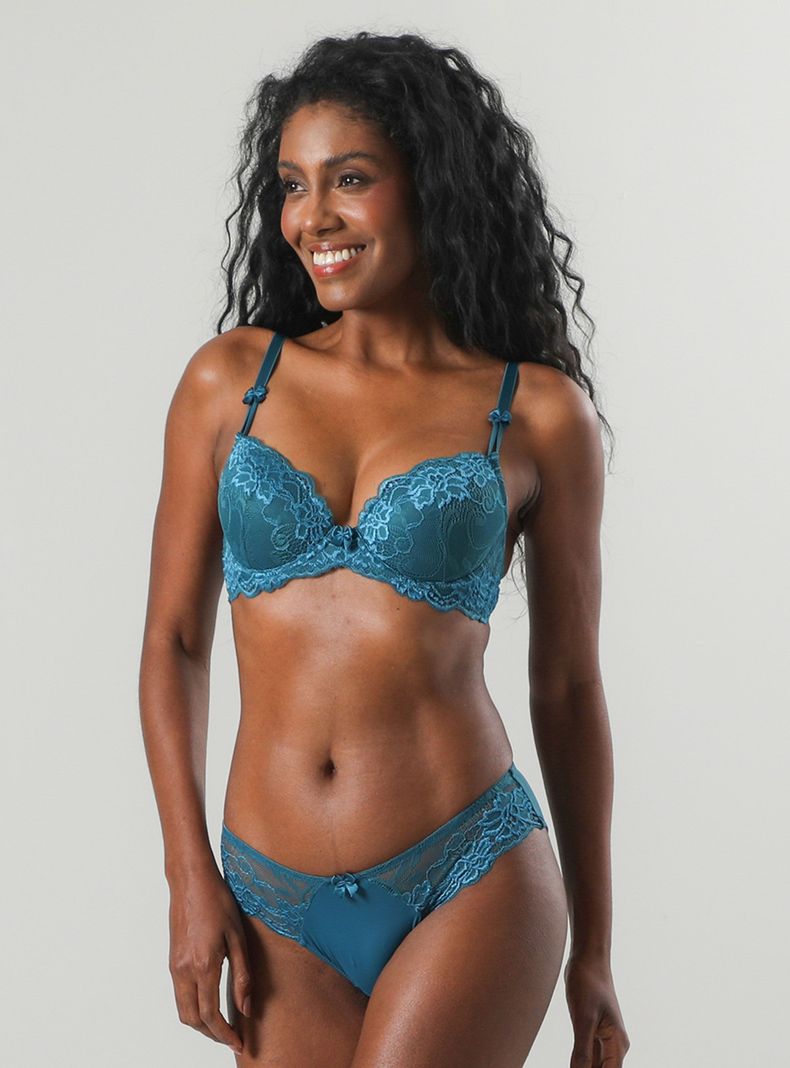 Sostén Copas Encaje Pabilo Soft Push Up-2