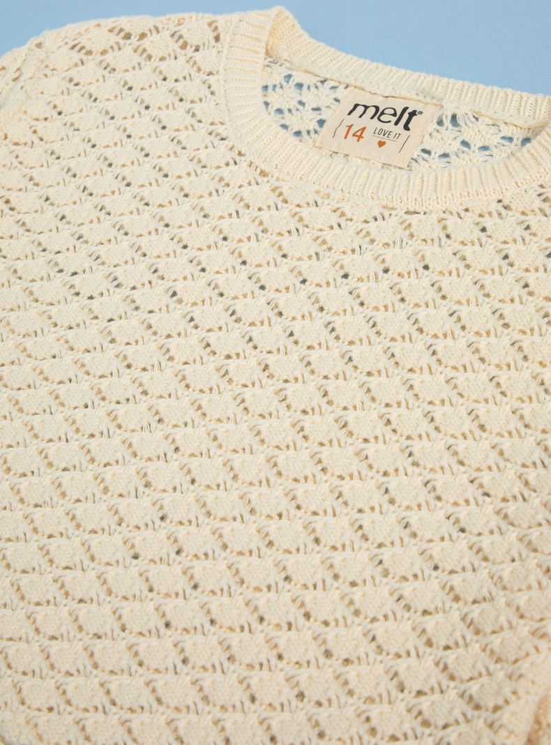 Sweater Cuello Redondo Holgado Moda-4