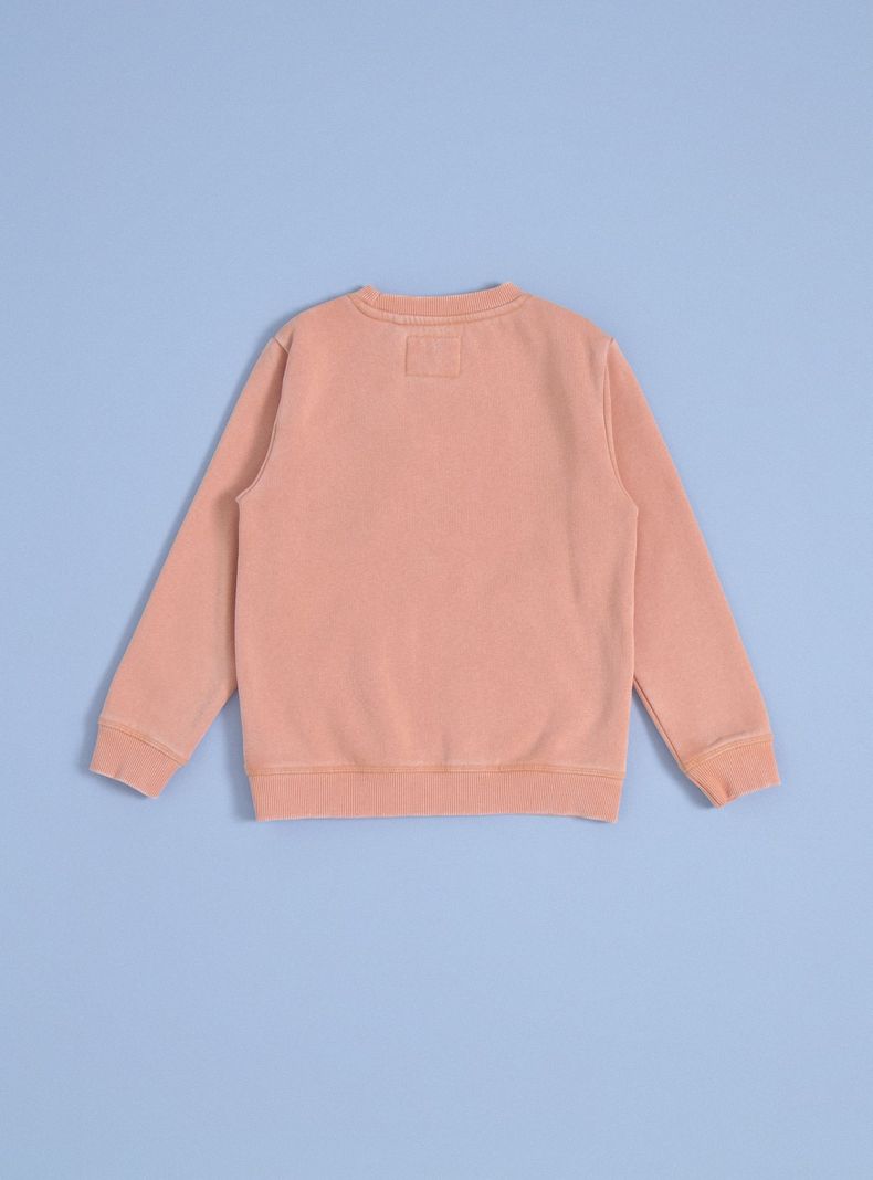 Polerón Acid Wash Bolsillo Canguro Fleece-3