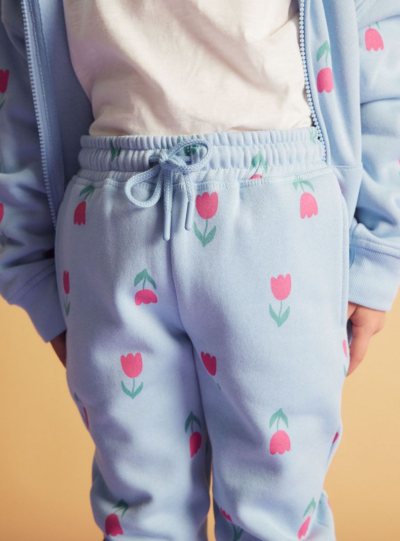 Pantalón Fleece Diseño Estampado-1