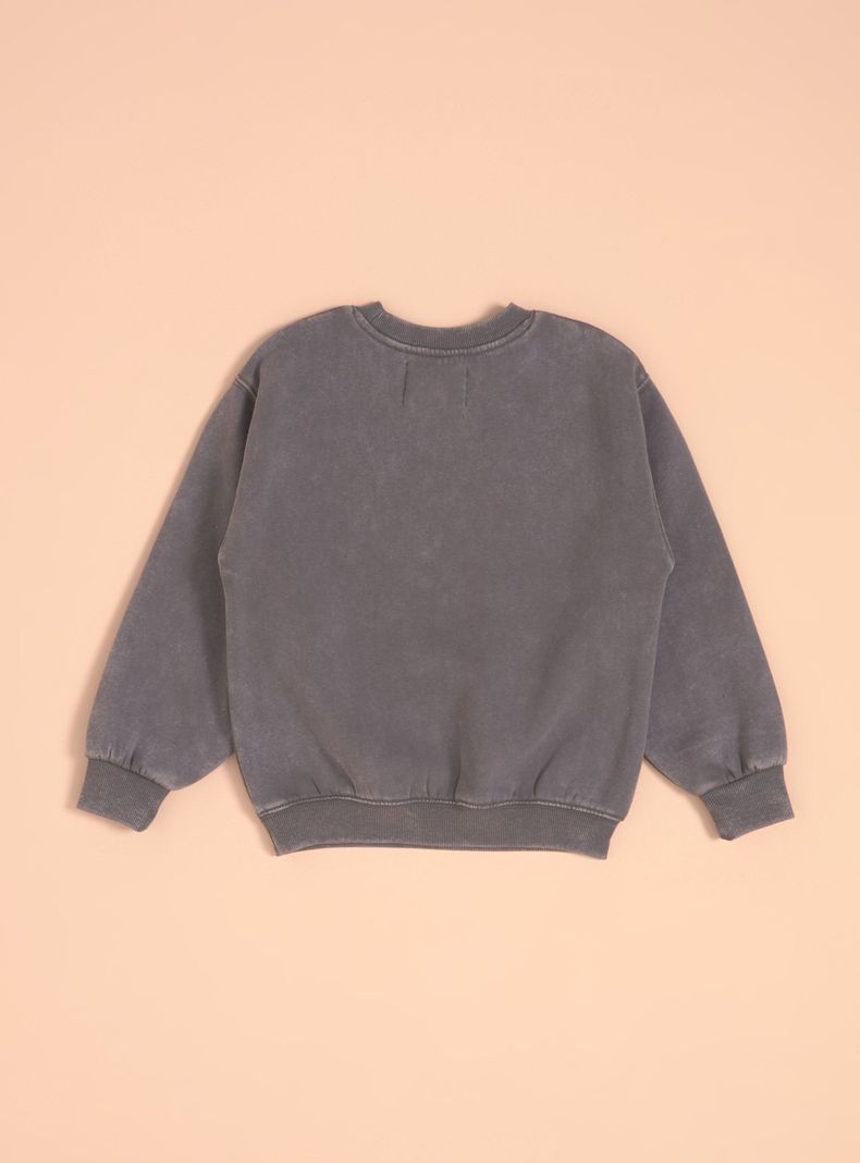 Polerón Acid Wash Estampado Fleece-3
