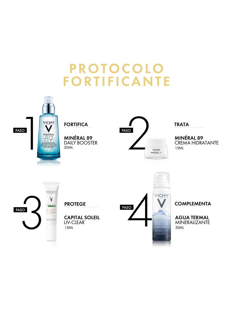 Set Vichy Minéral 89 Booster Protocolo Fortificante 130 ml-3