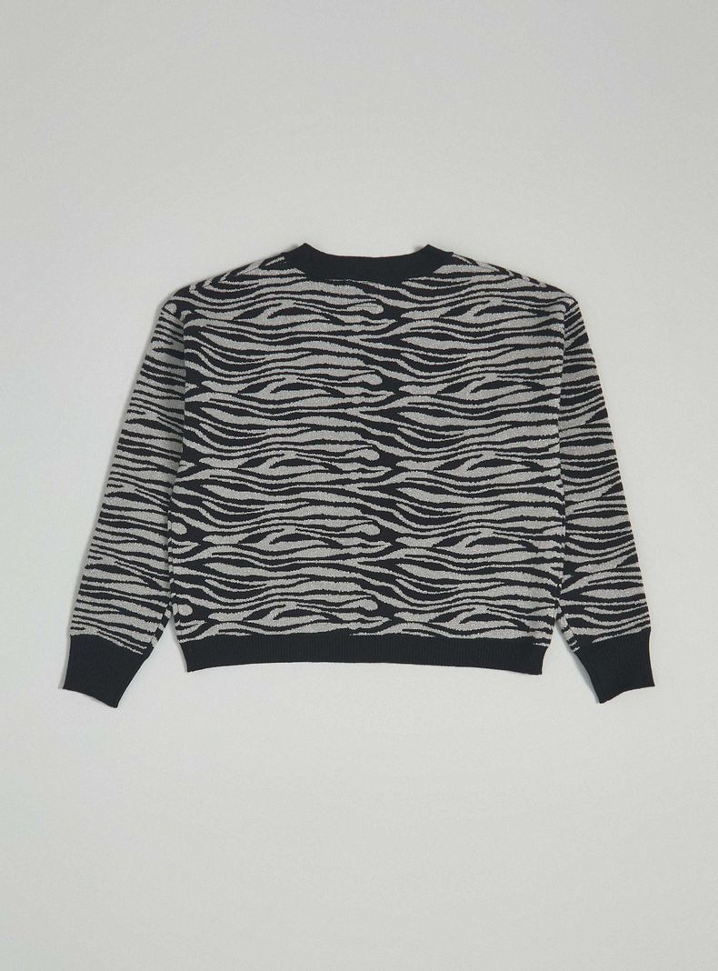 Chaleco Jacquard Abotonado-3