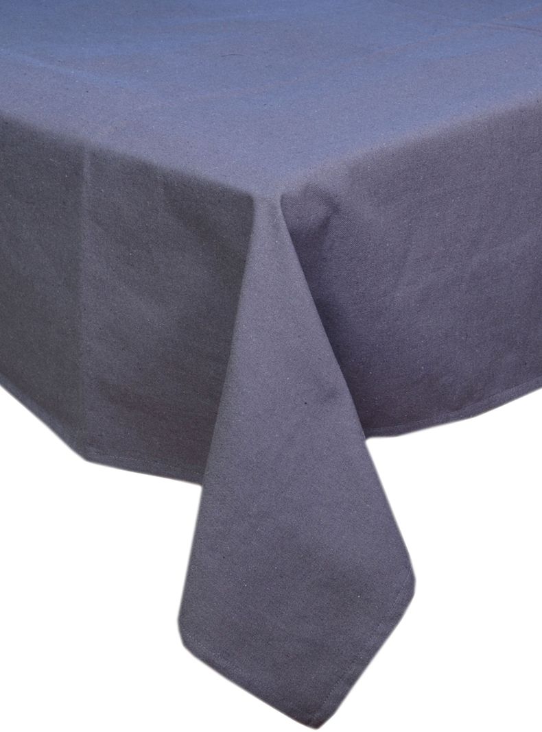 Mantel Cuadrado Antimanchas Gris-1