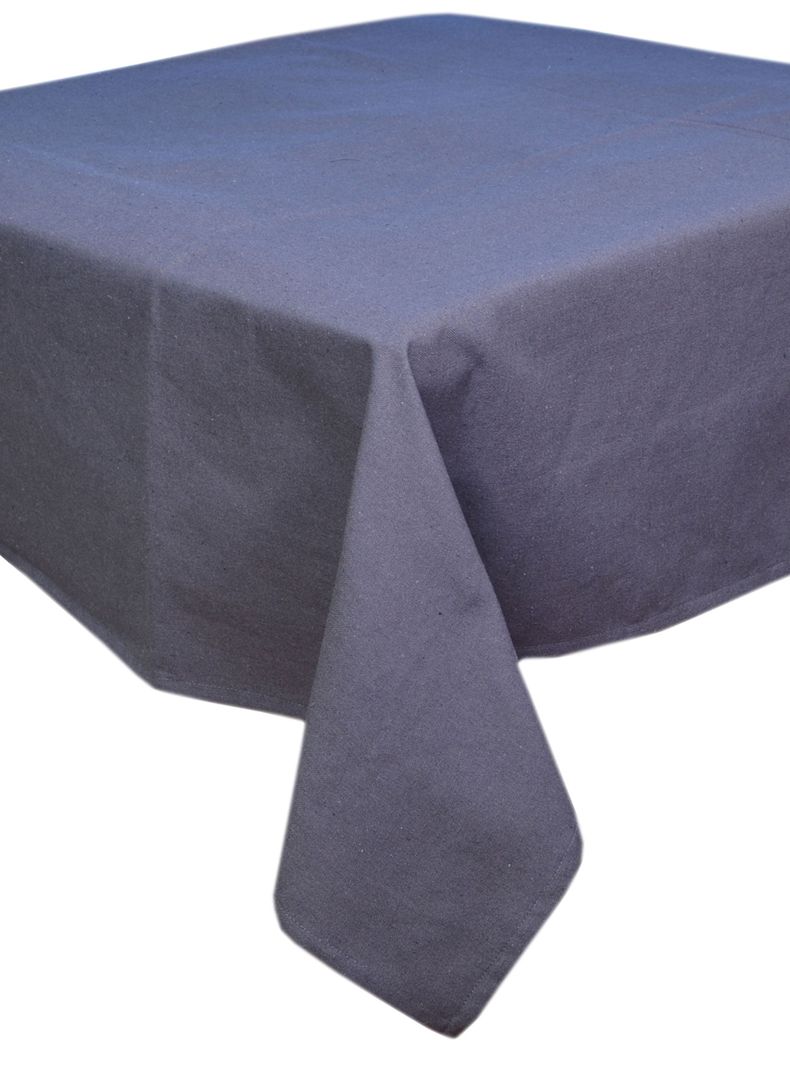 Mantel Rectangular Antimanchas Gris-1
