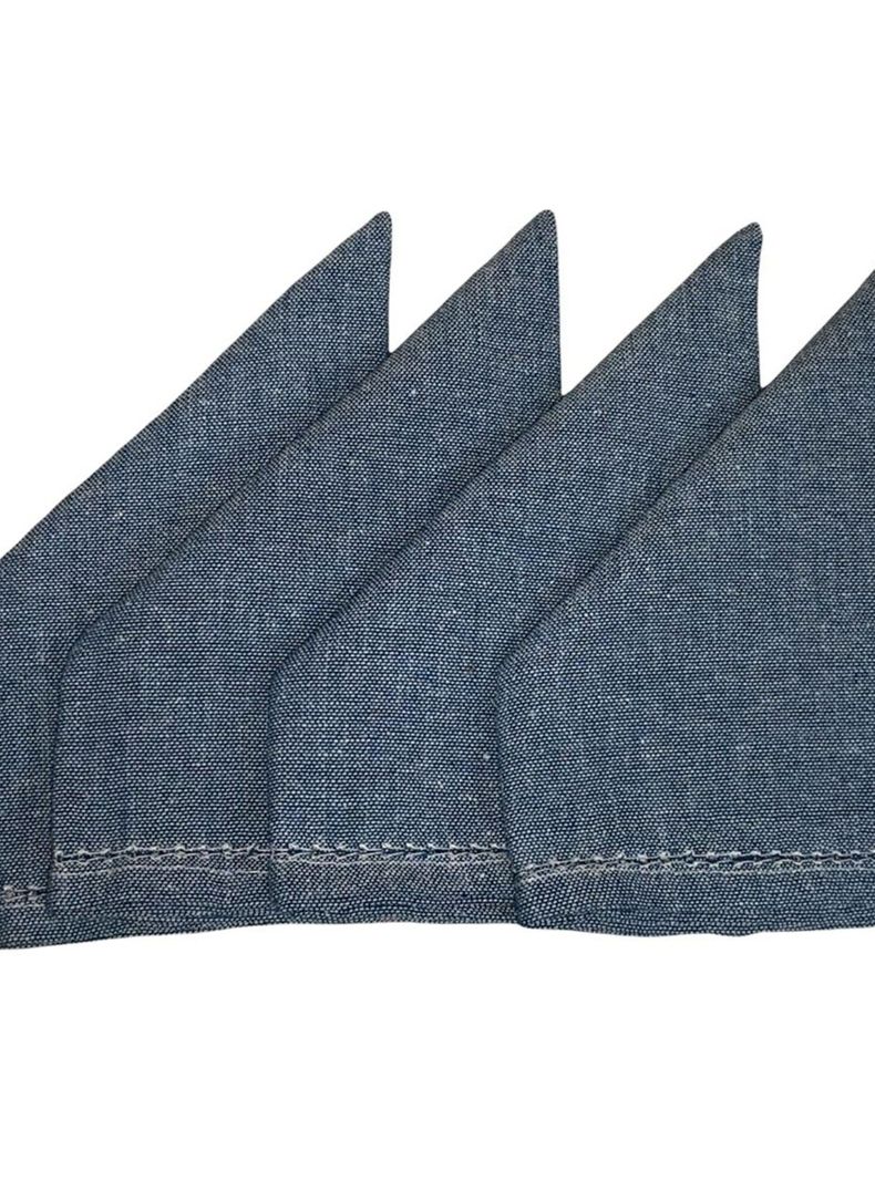 Pack 4 Servilletas Antimanchas Azul-1