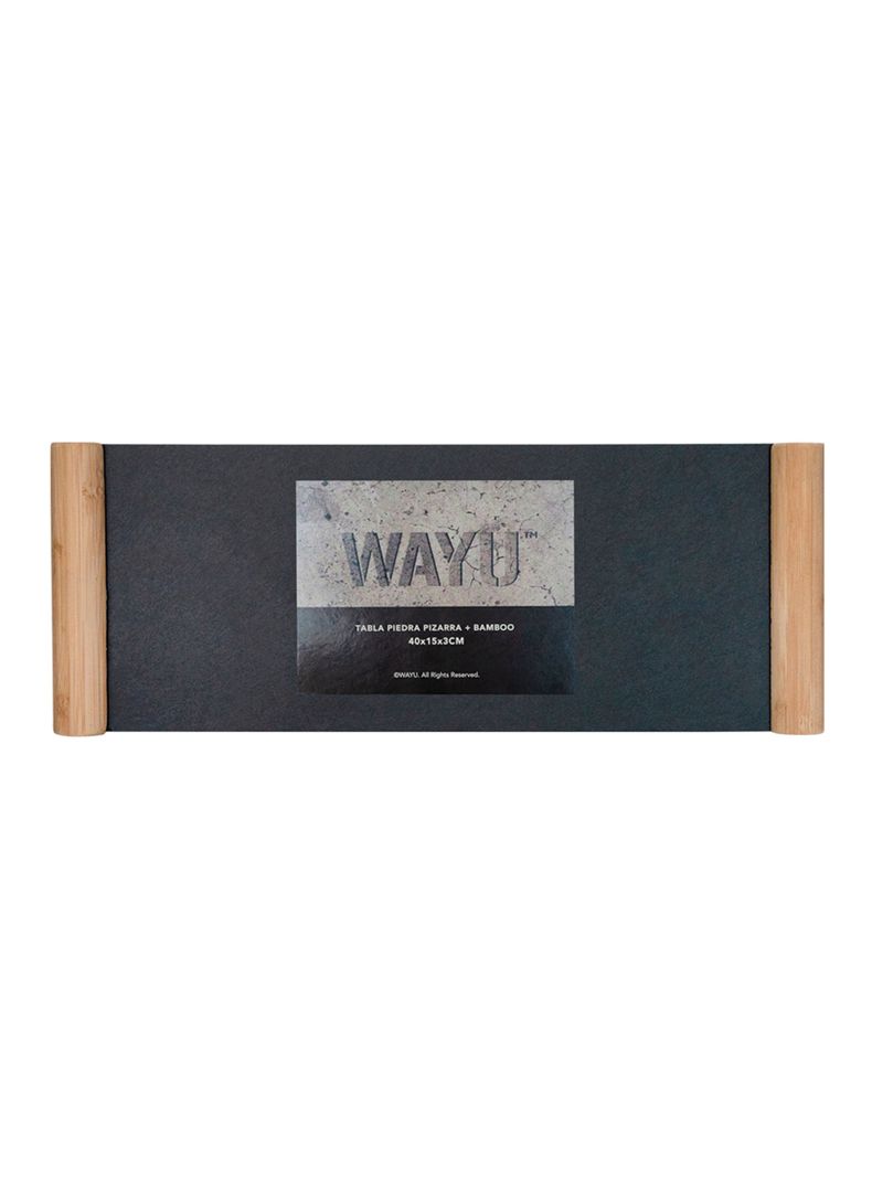 Tabla Piedra Pizarra 40x15 cm-2