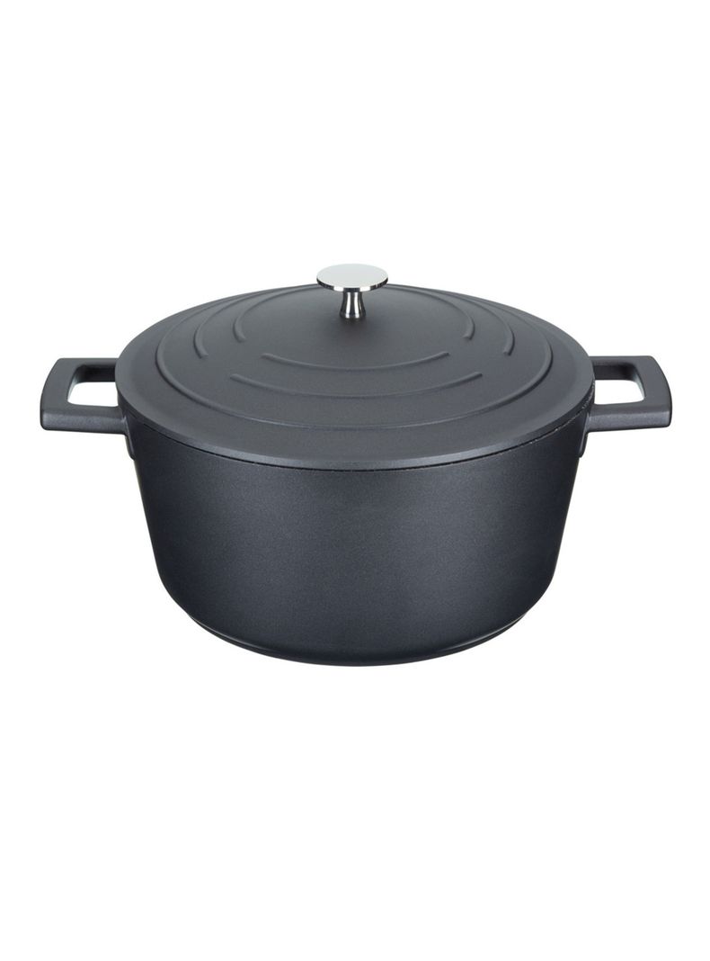 Olla Aluminio 2.5 Litros Negro-0