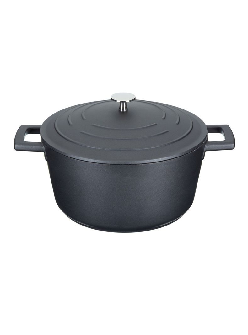 Olla Aluminio 4 Litros Negro-0