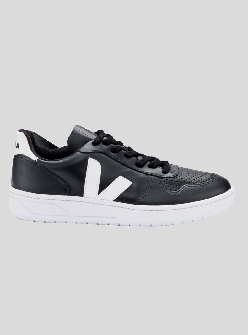 Zapatilla Veja Urbana V-10 Black White Hombre-0
