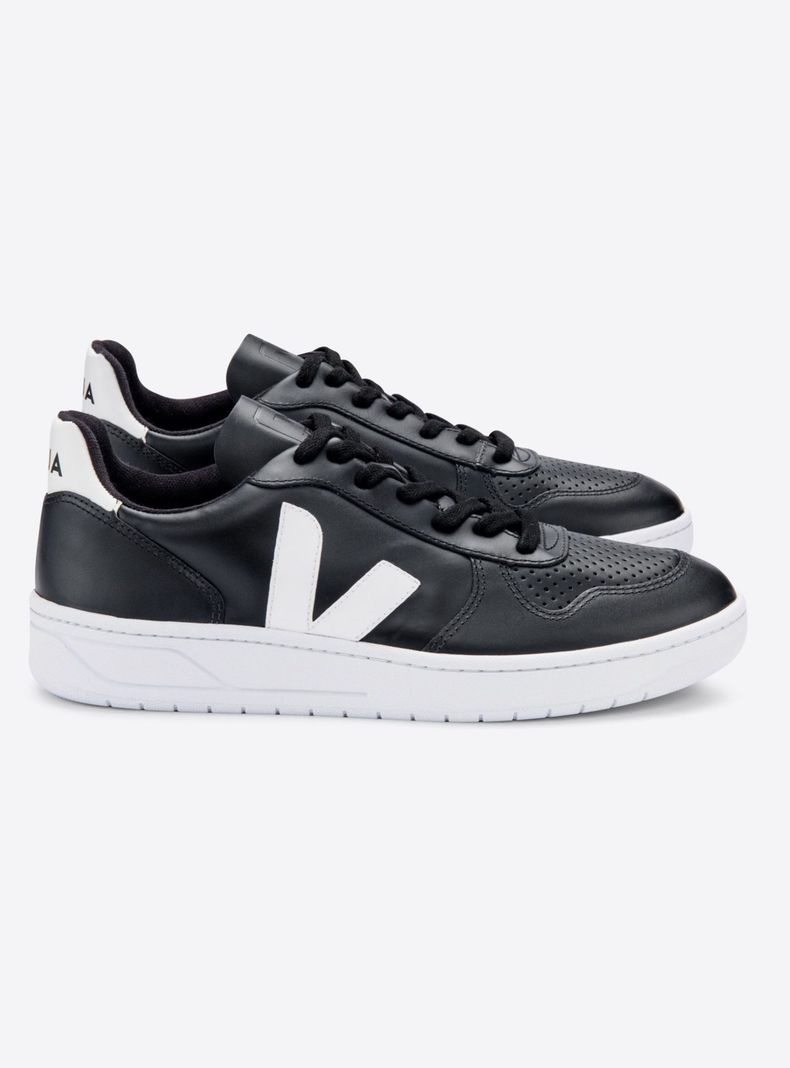 Zapatilla Veja Urbana V-10 Black White Hombre-1