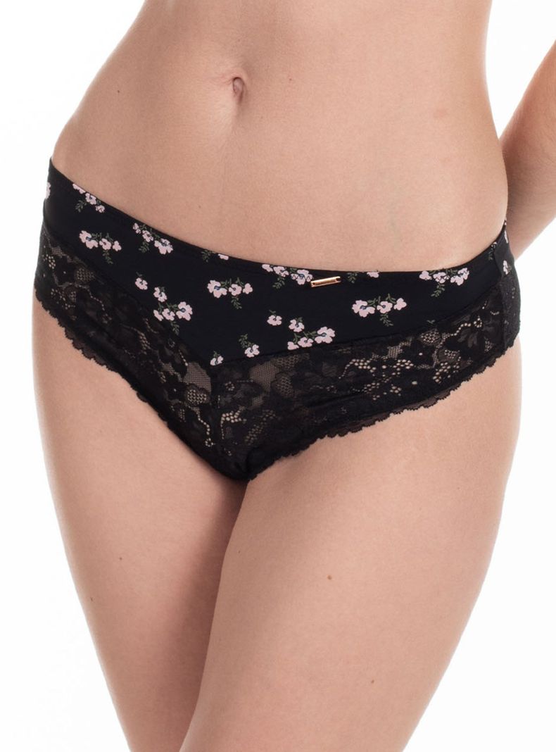 Culotte con Encaje y Mini Flor-2