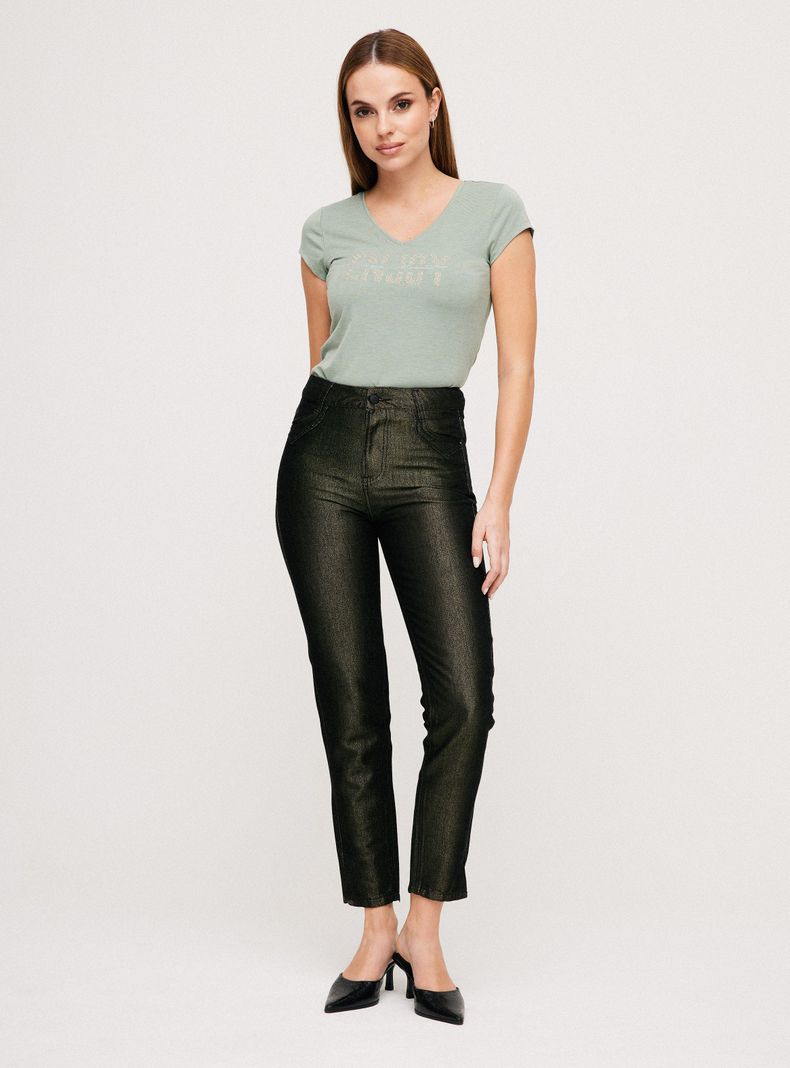 Jeans Metalizado con Aplicaciones-4