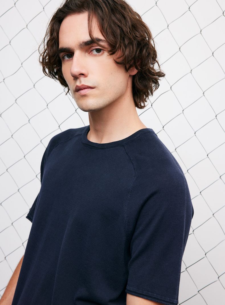 Polera Tejida Manga Raglan-2