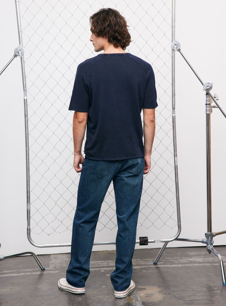 Polera Tejida Manga Raglan-5