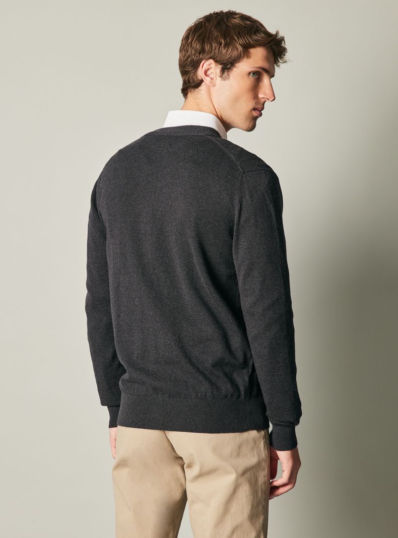 Chaleco Algodón Merino Básico-1
