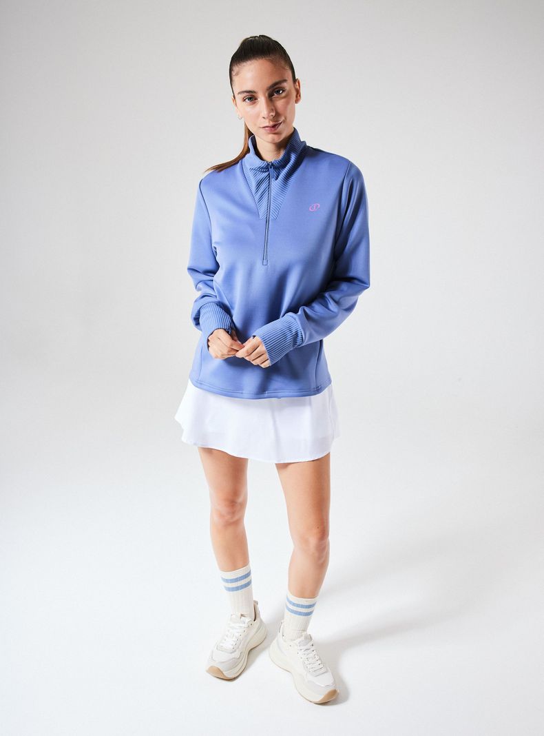 Polerón Deportivo Cuello Alto-4