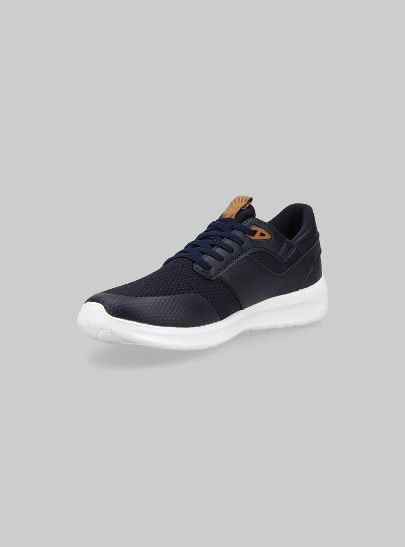 Zapatilla Running Deportiva Cordones Hombre-1
