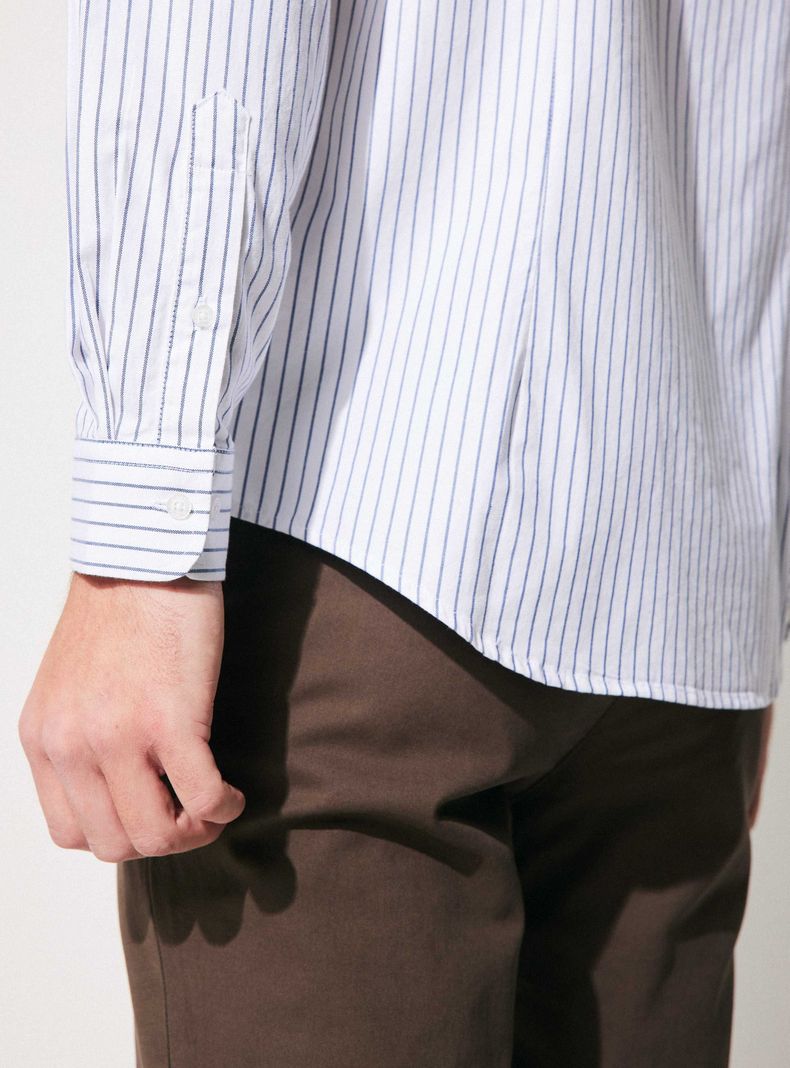 Camisa Rayada Oxford-3
